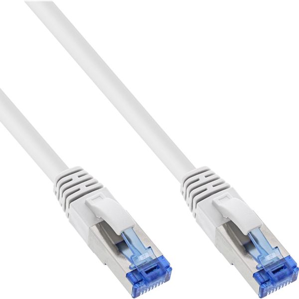 Inline - Cavo Patch - Da RJ-45 (M) A RJ-45 (M) - 1,0 M - Sftp, Pimf - Cat 6A - Senza Alogeni, Senza Ganci, A Trefoli, Stampato-image