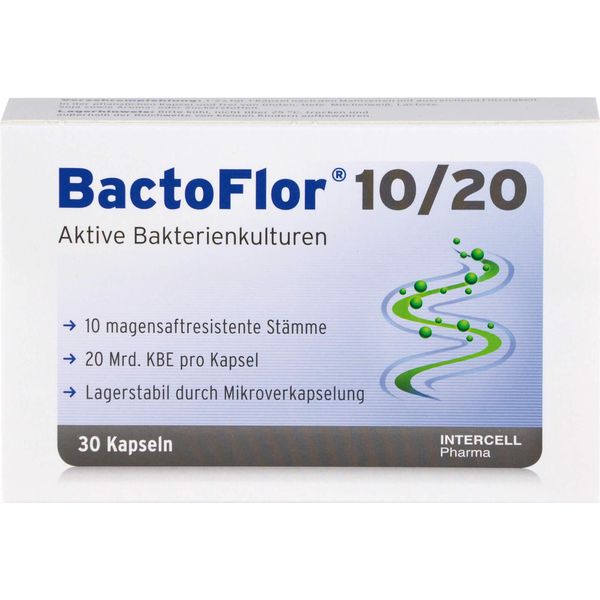 Bactoflor 10/20 Capsule Di Colture Batteriche Attive, 30 Capsule-image