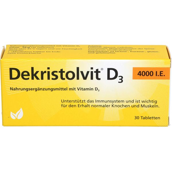 Dekristolvit D3 4000 I.E. Compresse 30 St-image