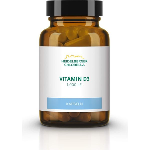 Heidelberger Clorella Vitamina D3 1.000 I.E Capsule, 60 Capsule-image
