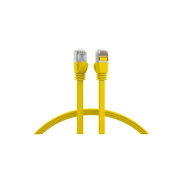 Efb K5545GE.0,15 Efb RJ45 Flachpatchkabel U/Ftp, Cat.6A, Pvc, 0.15M, Gelb-image