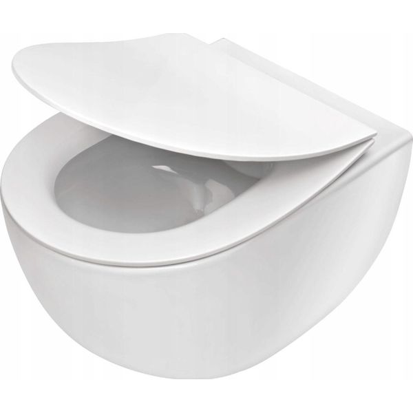 Wc Sospeso, Wc Sospeso, Wc Sospeso, Wc Senza Bordo, Vaso E, Con Sedile Peonia, Cded6Zpw-image