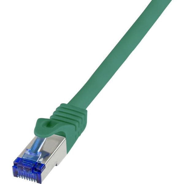 Logilink Professional C6A065S Cavo Patch Logilink Ultraflex, Cat.6A, S/Ftp, 3,0 M, Verde-image