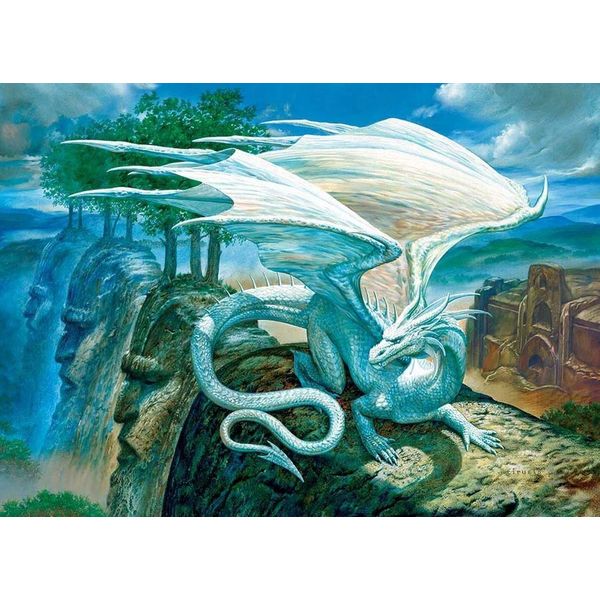 Cobble Hill - Puzzle Del Drago Bianco - 500 Dielov-image