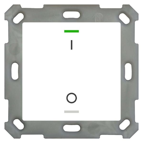 Mdt BE-TAL55T1.B1 Pulsante Light 55 1-Gang RGB-W Sensore Di Temp. Bianco Puro Gl-image