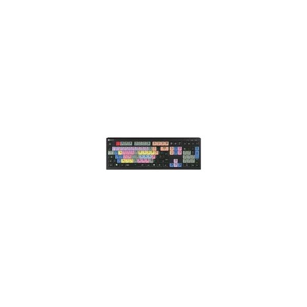 Logickeyboard LKB-EDIUS-A2PC-FR - Dimensioni Complete (100%) - Usb - Tasti A Forbice - Azerty - Nero-image