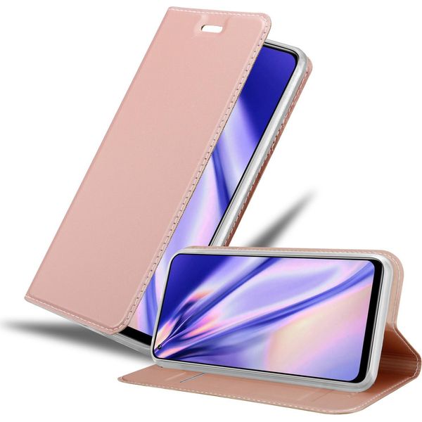 Cadorabo Custodia Per Cellulare Per Realme 8 4G / 8 Pro Custodia Protettiva In Rosa Cover Etui Book Case Booklet-image