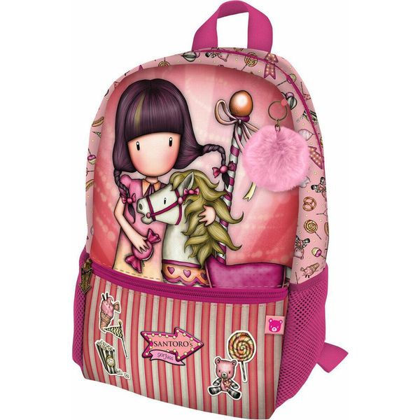 Santoro London Gorjuss™ Fairground Carousel 10L Zaino Rosa Rosa Taglia Unica-image