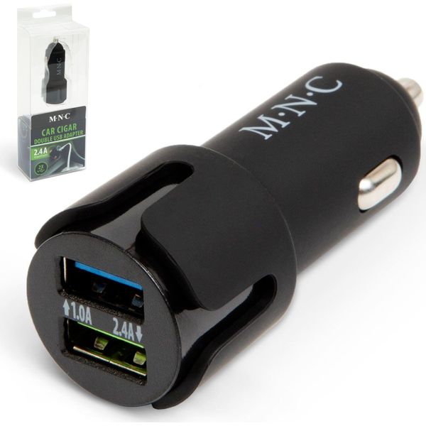 Caricatore Da Auto 12V E 24V - 2X Usb A - Caricatore Da Auto Usb - Caricatore Da Auto Usb 2 Porte - Caricatore Da Auto - Caricatore Usb Accendisigari Auto - Caricatore Rapido - Ricarica 4X Più Veloce-image