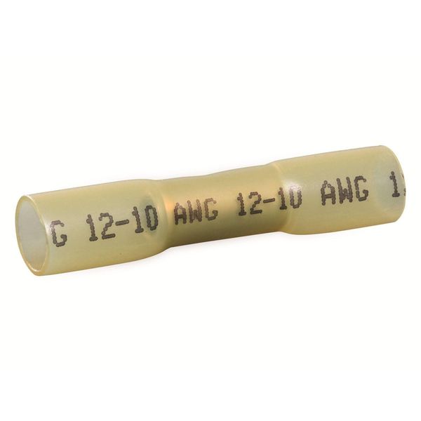 Quadrios 22C465 Connettore Di Testa Con Tubo Termorestringente 4 Mm² 6 Mm² Completamente Isolato Giallo 1 Set (22C465)-image