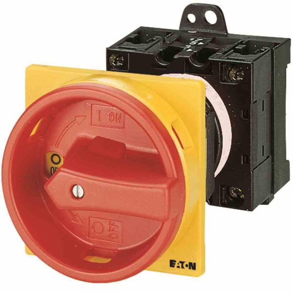Interruttore A Camme Eaton Bloccabile 20 A 1 X 90° Rosso, Giallo T0-2-1/V/SVB 1 Pz-image
