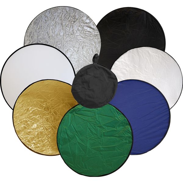 Studioking Riflettore 7 In 1 RE7-80 80 Cm Multifunzione-image