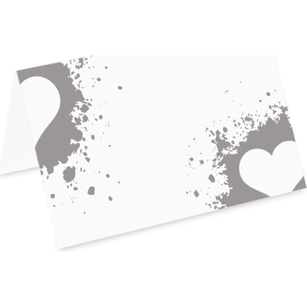 Pricaro Segnaposto "Cuori Di Emozioni"", Argento, 50 Pezzi"-image