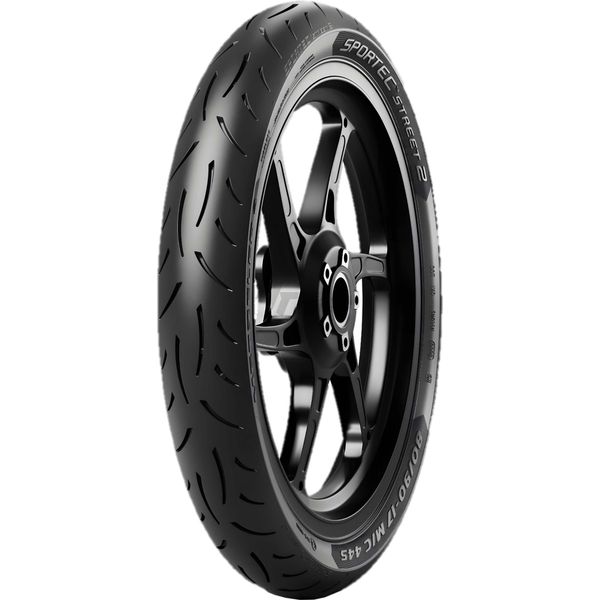Metzeler Sportec Street 2 80/80 - 14 M/C Xl Tl 43S Anteriore/Posteriore-image
