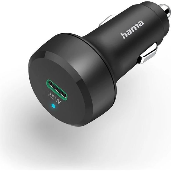 Hama 00201638 Caricatore Per Dispositivi Mobili Smartphone, Tablet Nero Accendisigari, Lightning Ricarica Rapida Auto-image