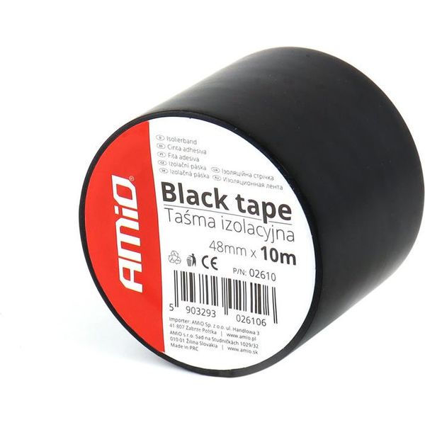 Nastro Isolante In Pvc Nero Scotch 48 Mm X 10 M AMIO-02610-image