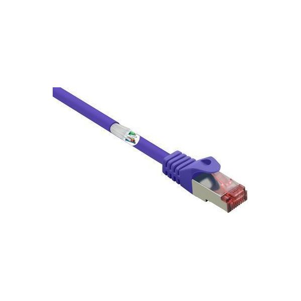 RF-4724918 Cavo Di Rete RJ45 Cavo Patch Cat 6 S/Ftp 1,00 M Viola Con (RF-4724918)-image