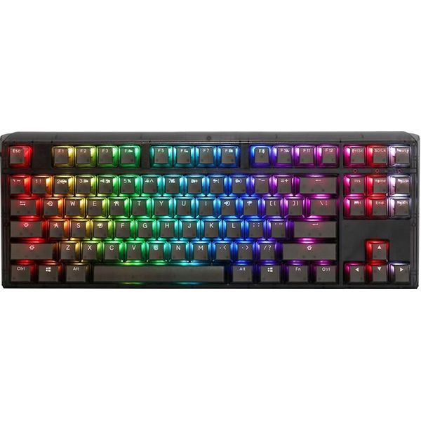 Ducky One 3 Aura Black Tkl Tastiera Da Gioco Led Rgb - Mx-Speed-Argento - Tastiera - Qwerty-image