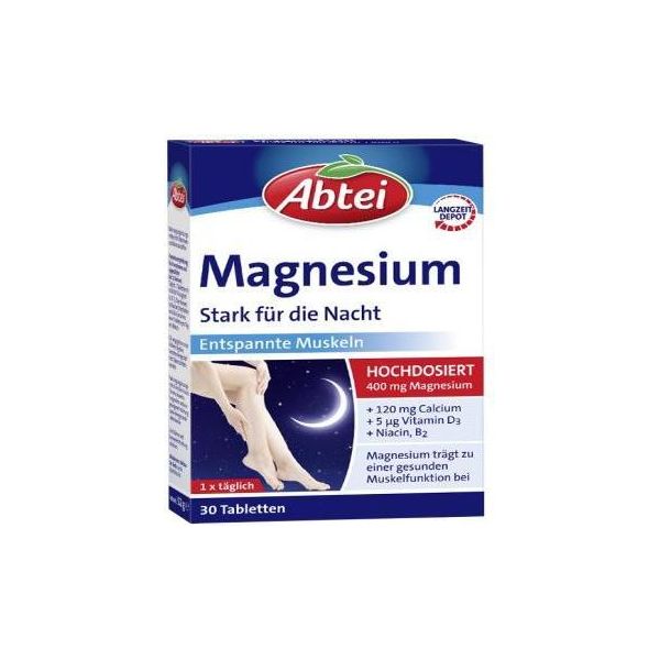 Abbey Magnesio Forte Per La Notte Depot Tabl.Tf 30 St-image