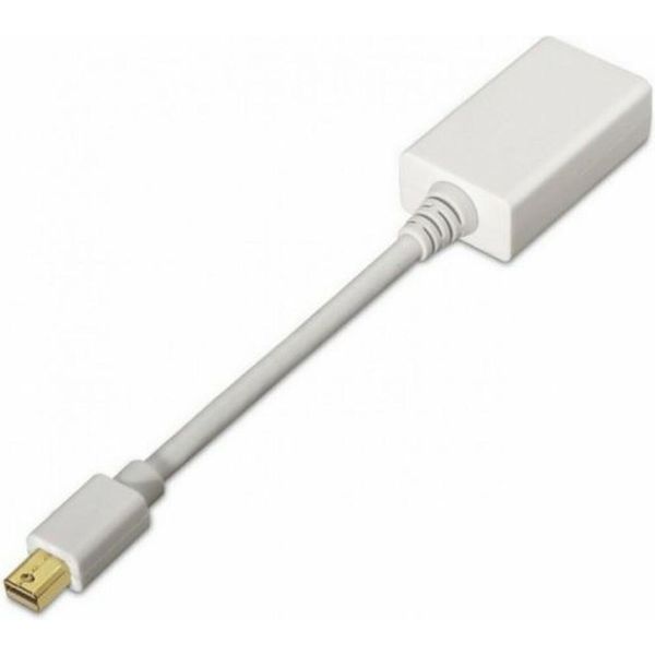 Aisens A125-0138 - Convertitore Da Mini Dp A Hdmi Da 15 Cm, Colore Bianco-image