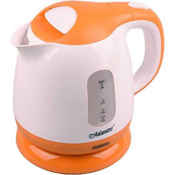 Feel-Maestro MR012 Orange Electric Kettle 1 L 1100 W Orange, White-image