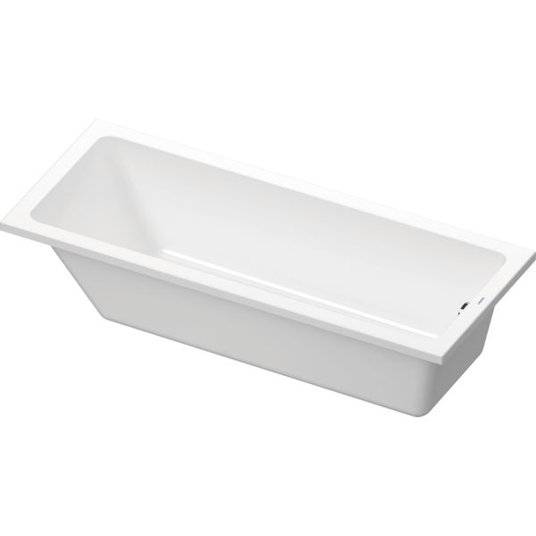 Duravit No.1 Baignoire EncastréE, Rectangulaire, 1700X700Mm, 1 Pente De Dossier, Blanc, 700489000000000, 700489000000000-image