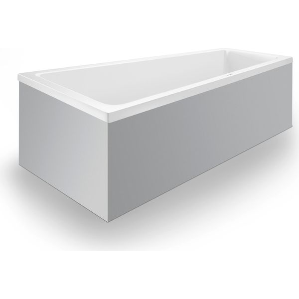 Duravit No.1 Baignoire EncastréE, TrapèZe, 1700X1000Mm, 1 Pente De Dossier à Gauche, Blanc, 700508000000000, 700508000000000-image
