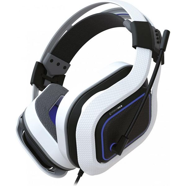 Gioteck HC9 Auricolare Gaming Cablato Stereo Sovraurale Blu E Bianco Con Microfono-image