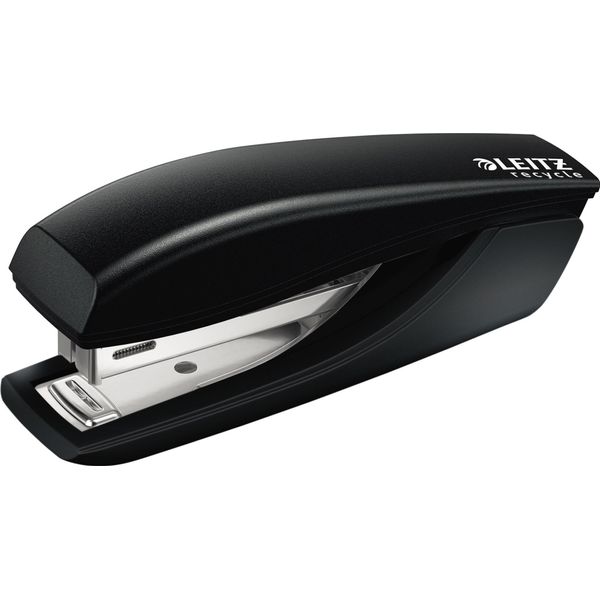Leitz 5617-00-95 5617 Mini Cucitrice Nexxt Recycle - 10 Fogli, Neutrale Dal Punto Di Vista Climatico, Nero-image