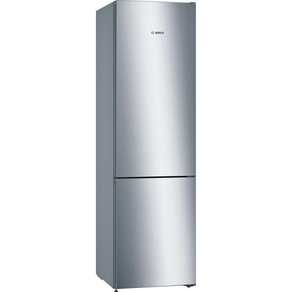 Bosch Serie 4 KGN392LDC Frigorifero Con Congelatore Libera Installazione 368 L Classe D Acciaio Inossidabile-image