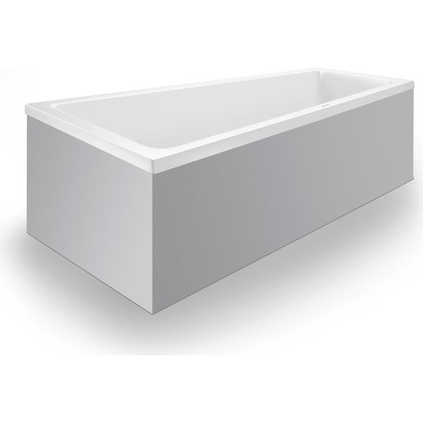 Duravit No.1 Baignoire EncastréE, TrapèZe, 1500X800Mm, 1 Pente De Dossier à Gauche, Blanc, 700504000000000, 700504000000000-image