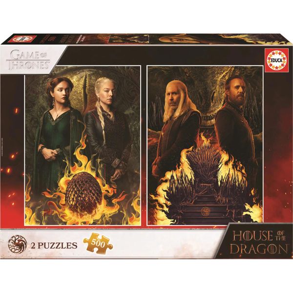Educa Puzzle Aquilone A Bastoni 2X500 Pezzi-image