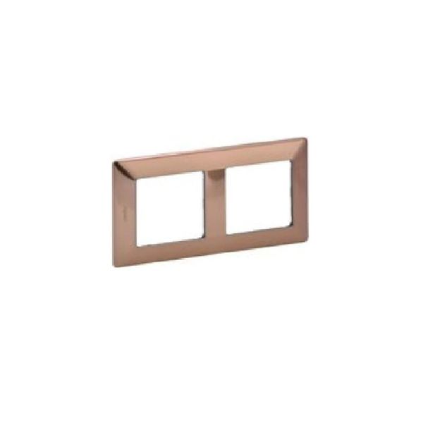 Cornice Doppia Valena Leben Legrand - Rame-image