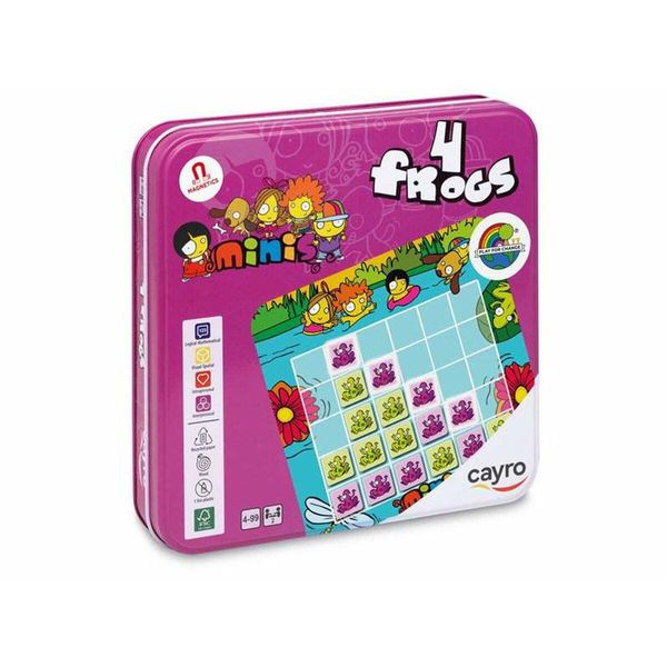 Gioco Per L'educazione Dei Bambini Cayro Frogs 19 X 19 X 3,5 Cm 8 Pezzi-image