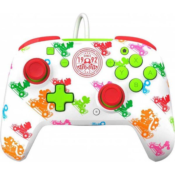 Pdp Rematch: Mario Kart Racers. Tipo Di Dispositivo: Gamepad, Piattaforme Di Gioco Supportate: Nintendo Switch, Nintendo Switch Lite, Nintendo Switch Oled, Pulsanti Funzione Di Controllo Del Gioco: D-Pad, Pulsante Home. Tecnologia Di Trasmissione: Cablato, Interfaccia Dispositivo: Us-image