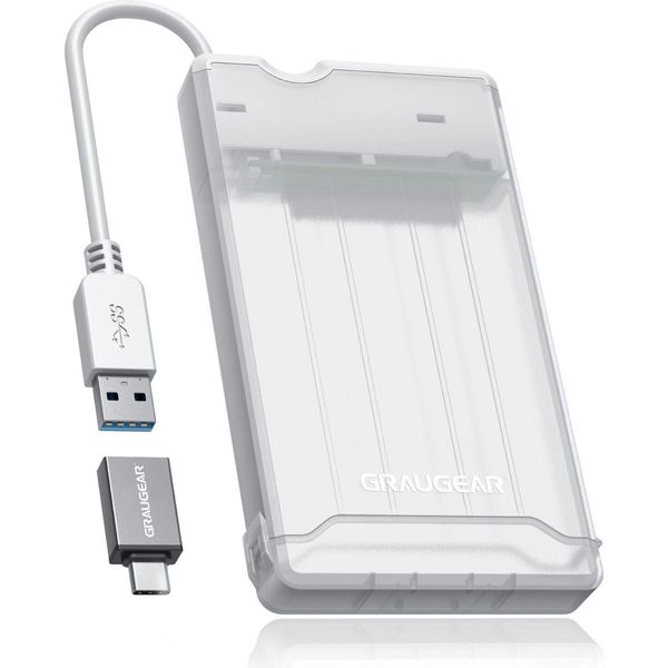 Graugear G-2503-AC Graugear Externes Festpl.GehäUse 2,5"HDD/SSD Usb 3.2 Alu"-image