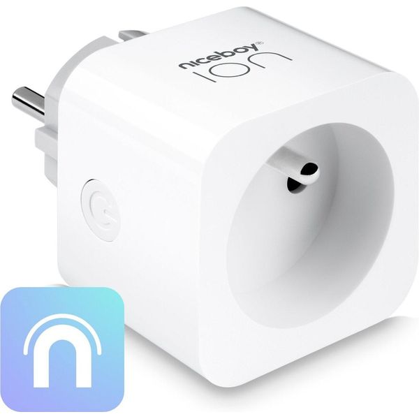 Niceboy Smartplugpro, Da Interno, Bianco, Android, Ios, Senza Fili, Wlan, 3680 W-image