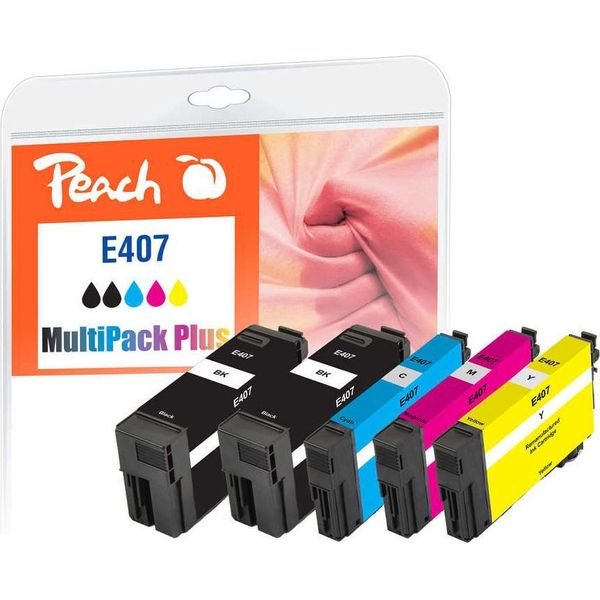 Peach PI200-938 Peach Patrone Epson No.407 Multipack Plus Rigenerato-image