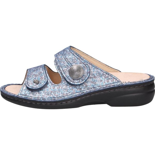 Finn Comfort Sansibar Strada Jeans - Mulo Da Donna In Blu, Taglia 40-image