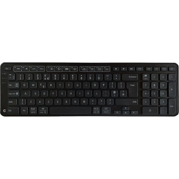 Contour 102103 Contour New Balance Tastatur Senza Fili Uk-Layout Schwarz-image