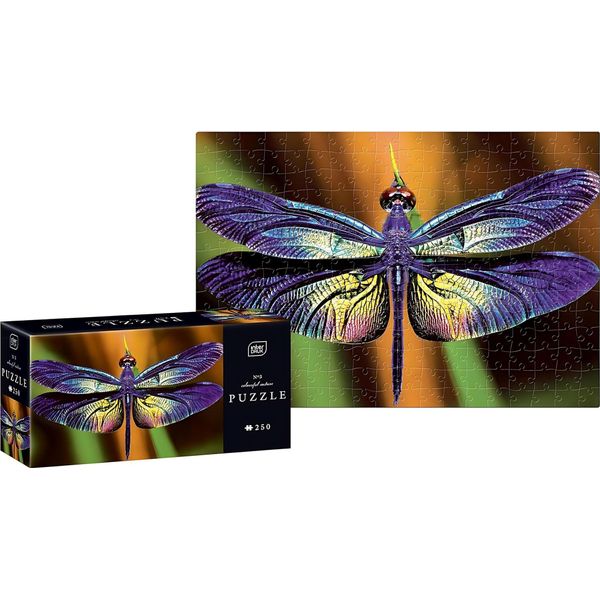 Interdruk Puzzle 250 Pezzi Natura Colorata 3 Libellula-image