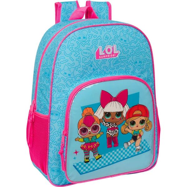 Zaino Scuola Lol Surprise! Divas Blue 33 X 42 X 14 Cm-image