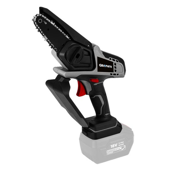 Motosega A Batteria Graphite Mini (Senza Batteria E Caricabatterie) | Motosega A Batteria Professionale A Una Mano-image