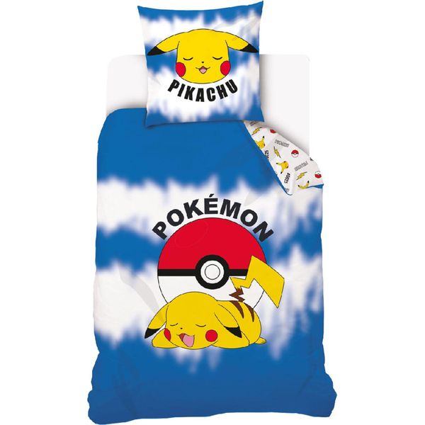 PokéMon Bettbezug Sleepy Pika 140 X 200 Cm-image