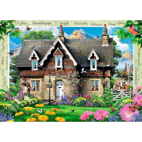 Ravensburger Puzzle Cottage Sulla Collina 1000 Teile-image
