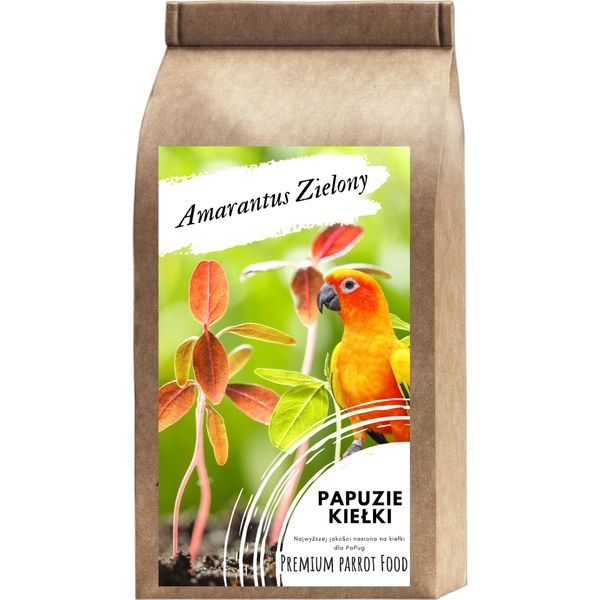 Cibo Per Pappagalli Premium | Verde Amaranto | Semi Di Germoglio | Per Pappagalli 50G-image