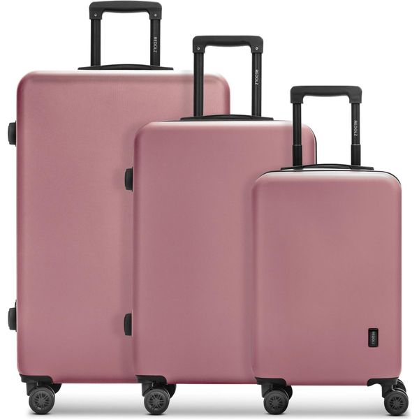 Redolz Carrello Essentials 09 Trolley-Set 3 -Pezzi Rose Rosa Antico-image