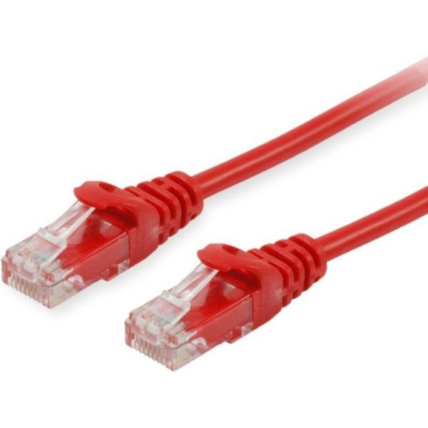 Equip 625491 Equip Patchkabel Cat6 U/Utp 2Xrj45 1,50M Rot Pvc Polybeutel-image