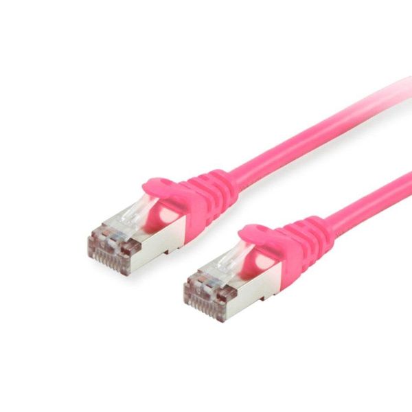 Equip 615581 Equip Patchkabel Cat6 S/Ftp 2Xrj45 0,15M Rosa Lszh Polybeutel-image