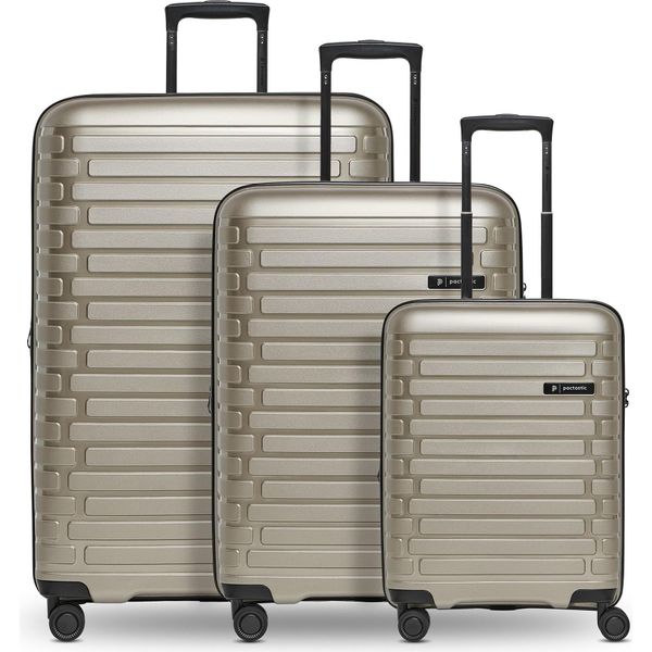 Pactastic Carrello Collection 04 Trolley-Set S / M / L Champaign - Metallic Grigio Talpa-image